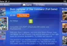 PS Vita: la prova che la compatibilità coi giochi PS1 è vicina PS Vita Buzz Lightyear